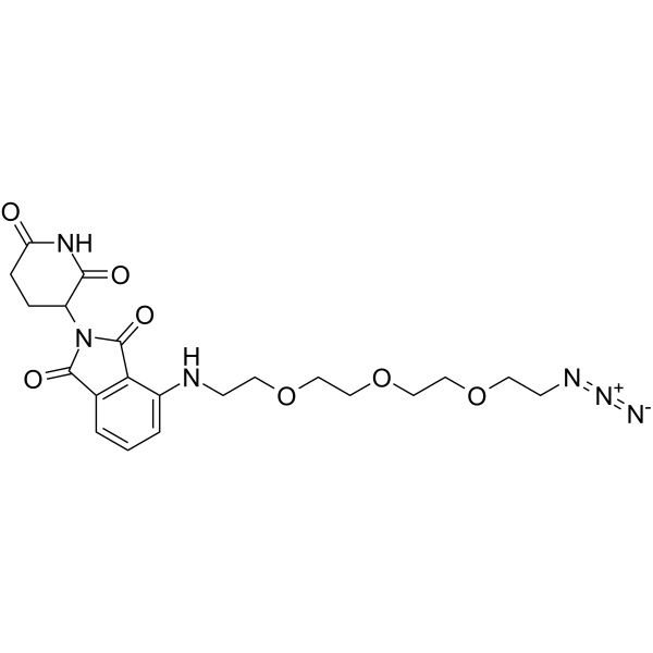 Pomalidomide 4'-PEG3-azide图片