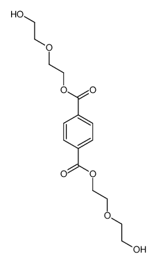 bis[2-(2-hydroxyethoxy)ethyl] benzene-1,4-dicarboxylate结构式