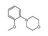 4-(2-甲氧苯基)吗啉结构式