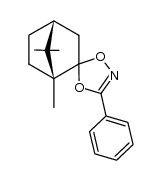 spiro[(1R,4R)-1,7,7-trimethylbicyclo[2.2.1]heptane-2,5'-(phenyl)-1,4',2'-dioxazole]结构式
