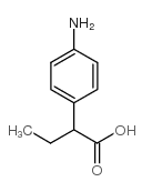 Benzeneacetic acid,4-amino-a-ethyl- Structure