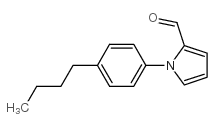 1-(4-butylphenyl)-1h-pyrrole-2-carbaldehyde结构式
