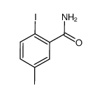 2-iodo-5-methylbenzamide结构式