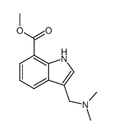 1H-Indole-7-carboxylic acid, 3-[(dimethylamino)Methyl]-, Methyl ester picture