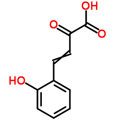 4-(2-Hydroxyphenyl)-2-oxo-3-butenoic acid structure