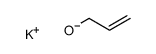 potassium,prop-2-en-1-olate Structure