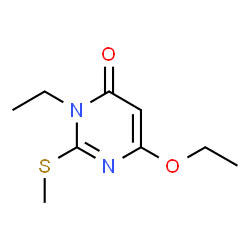 4(3H)-Pyrimidinone,6-ethoxy-3-ethyl-2-(methylthio)-(9CI) picture