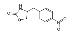 (S)-4-(4-NITRO-BENZYL)-OXAZOLIDIN-2-ONE结构式