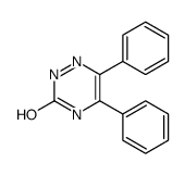 5,6-Diphenyl-1,2,4-triazin-3-ol结构式