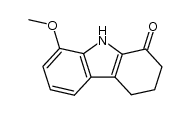 8-methoxy-1,2,3,4-tetrahydro-9H-carbazol-1-one Structure