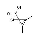 2-Cyclopropene-1-carbonyl chloride, 1-chloro-2,3-dimethyl- (9CI) picture