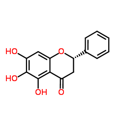 Dihydrobaicalein结构式