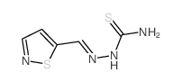 1-Isothiazol-5-ylmethylenethiosemicarbazide结构式