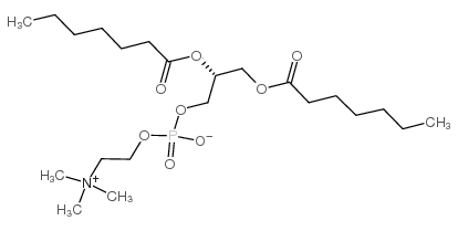 1,2-Diheptanoyl-sn-glycero-3-PC structure