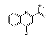 4-chloro-quinoline-2-carboxylic acid amide Structure