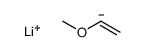 lithium,methoxyethene Structure