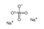 Disodium dioxido(dioxo)tungste结构式