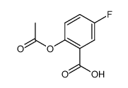 2-acetoxy-5-fluorobenzoic acid Structure