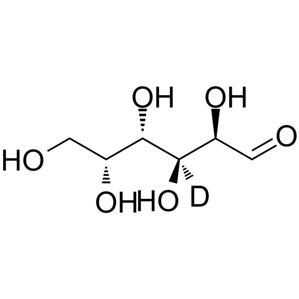 D-Galactose-d1-2 Structure