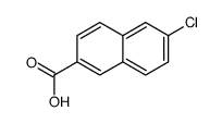 6-氯萘-2-羧酸结构式