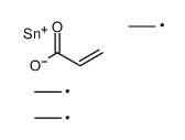 triethylstannyl prop-2-enoate结构式