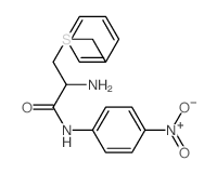 Propanamide,2-amino-N-(4-nitrophenyl)-3-[(phenylmethyl)thio]-, (S)- (9CI)结构式