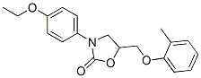 3-(p-Ethoxyphenyl)-5-(O-tolyloxymethyl)-2-oxazolidone picture