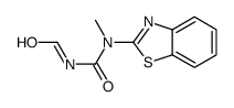 N-[1,3-benzothiazol-2-yl(methyl)carbamoyl]formamide Structure