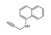 2-(naphthalen-1-ylamino)acetonitrile Structure