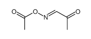 Propanal, 2-oxo-, 1-(O-acetyloxime) (9CI) Structure