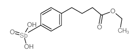 [4-(3-ethoxycarbonylpropyl)phenyl]stibonic acid picture