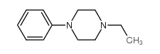 Piperazine,1-ethyl-4-phenyl- Structure