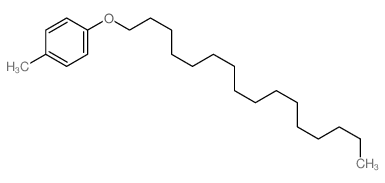 Benzene,1-(hexadecyloxy)-4-methyl-结构式