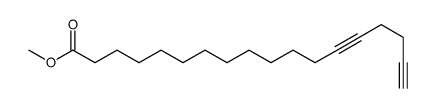 methyl octadeca-13,17-diynoate结构式