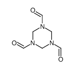 1,3,5-triazinane-1,3,5-tricarbaldehyde Structure