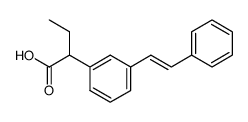 2-(3-Stilben)buttersaeureethylester Structure