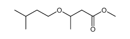 3-(3-methyl-butoxy)-butyric acid methyl ester Structure