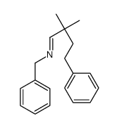 N-benzyl-2,2-dimethyl-4-phenylbutan-1-imine结构式