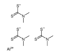 aluminum,N,N-dimethylcarbamodithioate结构式