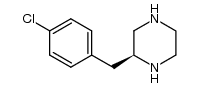 S-2-(4-chloro-benzyl)-piperazine Structure