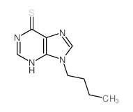 6H-Purine-6-thione,9-butyl-1,9-dihydro- picture