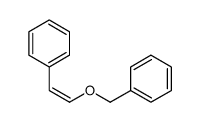 2-phenylethenoxymethylbenzene Structure