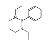 1,3-diethyl-2-phenyl-1,3,2-diazaborinane Structure