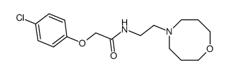 2-(4-chloro-phenoxy)-N-(2-[1,5]oxazocan-5-yl-ethyl)-acetamide Structure