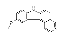 10-methoxy-7H-pyrido[3,4-c]carbazole Structure
