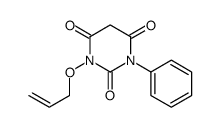 1-phenyl-3-prop-2-enoxy-1,3-diazinane-2,4,6-trione结构式