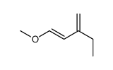 1-methoxy-3-methylidenepent-1-ene Structure