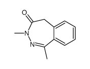 1,3-dimethyl-5H-2,3-benzodiazepin-4-one Structure