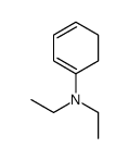 1,3-Cyclohexadien-1-amine,N,N-diethyl-(9CI)结构式