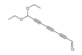 8,8-diethoxyocta-2,4,6-triynal结构式